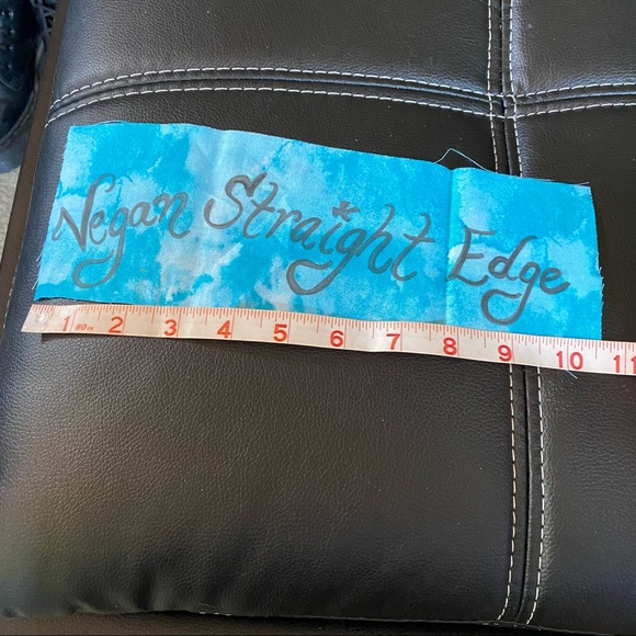 Patch, Vegan Straight Edge XXX xVx XVeganX - Picture 3 of 4